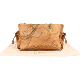 Loewe Leather Crowns Tote Chain Crossbody Bag