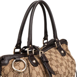 Gucci Monogram GG Canvas Sukey Handbag