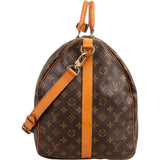 Louis Vuitton Monogram Canvas Keepall 60 Bandoulière Travel Bag