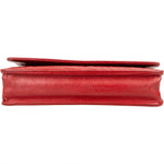 [🔄️B20 / F44] Chanel Embossed Camellia Leather Wallet on Chain Crossbody Bag - vintageandkickz