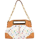 Louis Vuitton Monogram Murakami Multicolor Canvas Judy Shoulder Bag - vintageandkickz