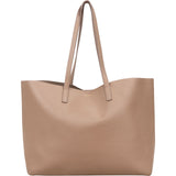 [🔄️B09 / F52] Saint Laurent Calfskin Leather Shopping Tote Handbag - vintageandkickz