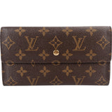 Louis Vuitton Monogram Canvas Sarah Wallet