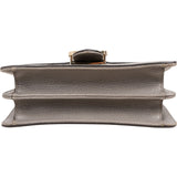 Gucci Grained Calfskin Interlocking GG Shoulder Crossbody Bag