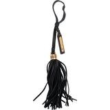 Yves Saint Laurent Black Leather Tassel Bag Charm