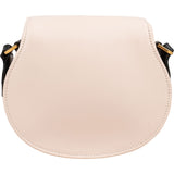 Chloé Bicolor Leather Marcie Saddle Crossbody Bag