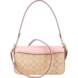 Coach Monogram Signature Canvas Leather Alie Shoulder Bag
