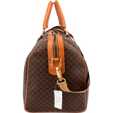 Celine Monogram Macadam Canvas Boston Travel Bag