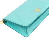 Prada Saffiano Leather Wallet On Chain Crossbody Bag