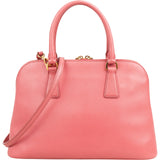 Prada Pink Saffiano Leather Promenade Handbag