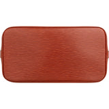 Louis Vuitton Cognac Epi Leather Alma PM Handbag