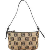Loewe Anagram Monogram Canvas Pochette Shoulder Bag