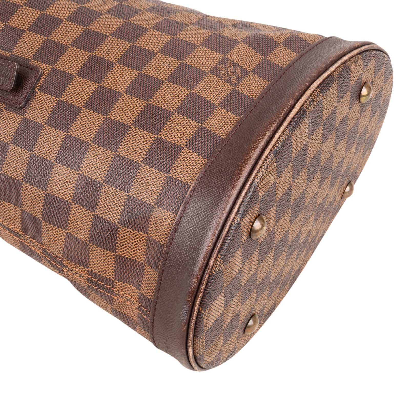 Louis Vuitton Monogram Damier Ebene Bucket PM Shoulder Bag - vintageandkickz