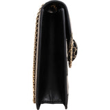 Bulgari Striped Leather Serpenti Forever Crossbody Bag