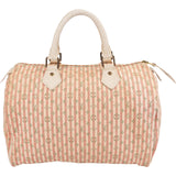 Louis Vuitton Monogram Mini Lin Croisette Speedy 30 Handbag