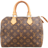 Louis Vuitton Monogram Canvas Speedy 25 Handbag