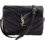 Saint Laurent Quilted Leather Loulou Toy Crossbody Bag