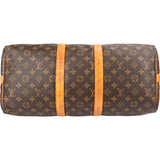 Louis Vuitton Monogram Canvas Keepall 45 Bandoulière Travel Bag