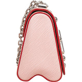 Louis Vuitton Rose Ballerine Epi Leather Studdy Perfo Twist PM Crossbody Bag