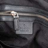 Gucci Black Guccissima Leather Icon Bit Handbag