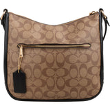 Coach Monogram Signature Canvas Ellie File Crossbody Bag