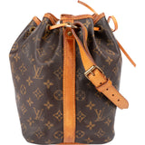 Louis Vuitton Monogram Canvas Sac Noé Petit Shoulder Bag