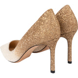 Jimmy Choo Glitter Embelished Degrade Romy Pumps (36)