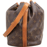 Louis Vuitton Monogram Canvas Sac Noé Petit Shoulder Bag