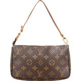 Louis Vuitton Monogram Canvas Pochette Accessoires Handbag