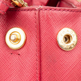 Prada Saffiano Leather Small Galleria Tote Handbag - vintageandkickz