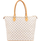 Louis Vuitton Monogram Damier Azur Saleya GM Shoulder Bag