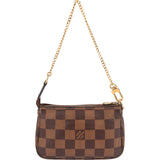 Louis Vuitton Monogram Damier Ebene Mini Pochette Accessoires Handbag
