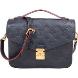 Louis Vuitton Leather Monogram Empreinte Pochette Métis Handbag