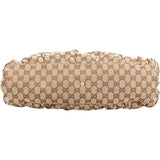 Gucci Monogram GG Canvas Abbey D-Ring Hobo Shoulder Bag