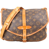 Louis Vuitton Monogram Canvas Saumur 30 Crossbody Bag