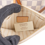 Louis Vuitton Monogram Damier Azur Canvas Neverfull PM Shoulder Bag