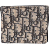 Christian Dior Oblique Trotter Monogram Jacquard Bifold Wallet