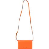 Gucci Microguccissima Orange Wallet on a Chain Crossbody Bag