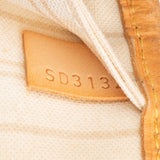 Louis Vuitton Monogram Damier Azur Canvas Neverfull MM Shoulder Bag