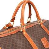 Celine Macadam Monogram Canvas Boston 45 Travel Bag