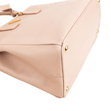 Prada Pink Saffiano Leather Galleria Handbag