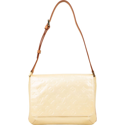 Louis Vuitton Monogram Vernis Vanille Thompson Street Shoulder Bag