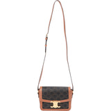 Celine Canvas Teen Triomphe Crossbody Bag