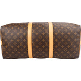 Louis Vuitton Monogram Canvas Keepall 50 Bandoulière Travel Bag