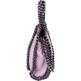 Stella McCartney Shaggy Falabella Fold Over Mini Tote Crossbody Handbag