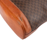Celine Monogram Macadam Canvas Drawstring Bucket Crossbody Bag