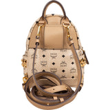 MCM Monogram Visetos Stark Mini Backpack