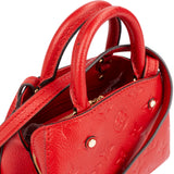 Louis Vuitton Monogram Empreinte Leather Nano Montaigne Crossbody Handbag