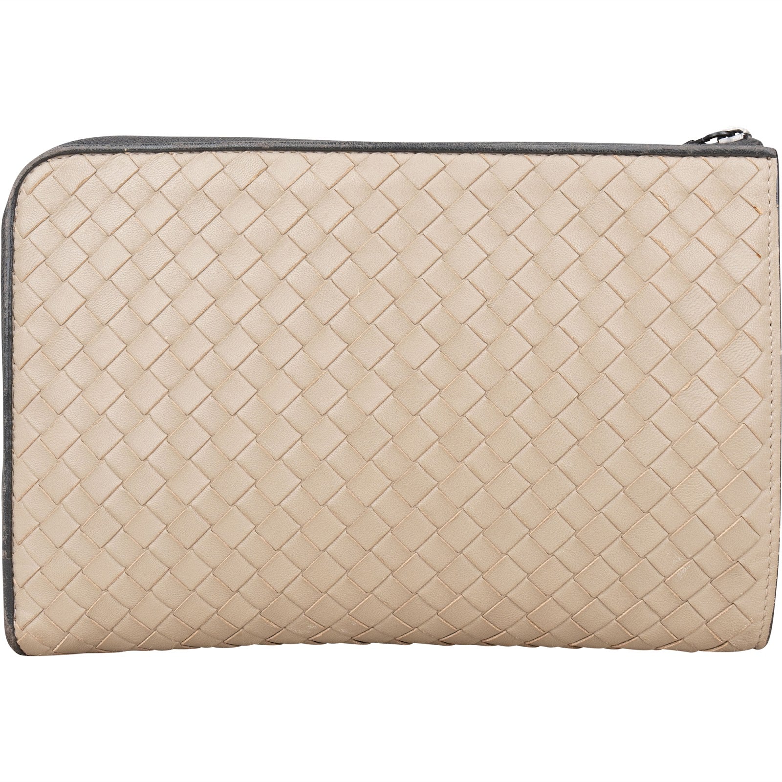 [🔄️B14 / F06] Bottega Veneta Intrecciato Zipped Pouch - vintageandkickz