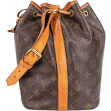 Louis Vuitton Monogram Canvas Sac Noé Petit Shoulder Bag
